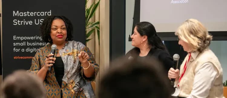 From left to right: Salah Goss, Nadia Villagrán and Dani Delaini.